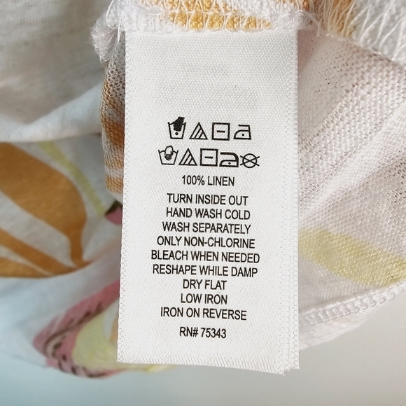 Cynthia Rowley Linen Top NWT - Picture 6 of 6